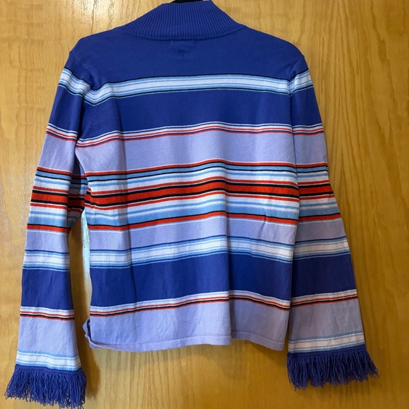 Tyler Boe Stripped Turtleneck Sweater - Picture 5 of 5